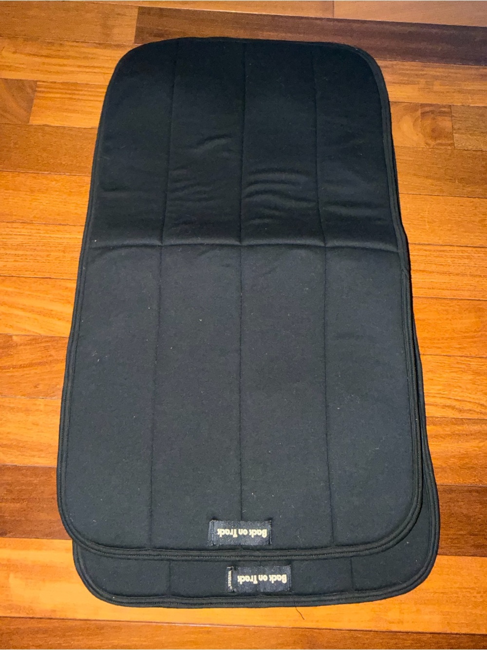 Black Padded Pet Seat Liner by